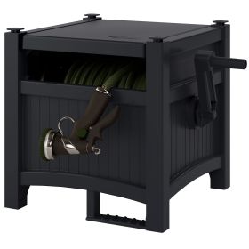 100FT Hose Hideaway Durable Resin Hose Reel Storage